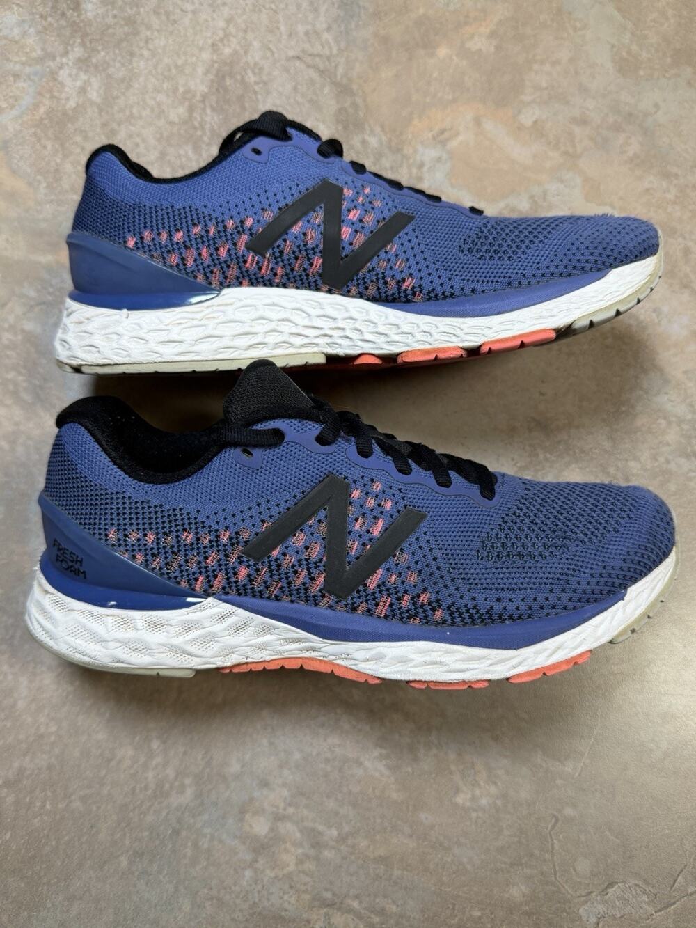 New Balance Fresh Foam 880v10 Blue/Guava Women's Size 8.5B